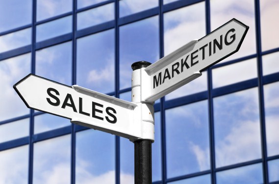 Sales & Marketing business signpost